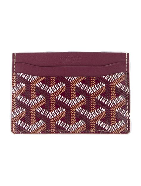 goyard card holder replica|goyard sulpice card holder.